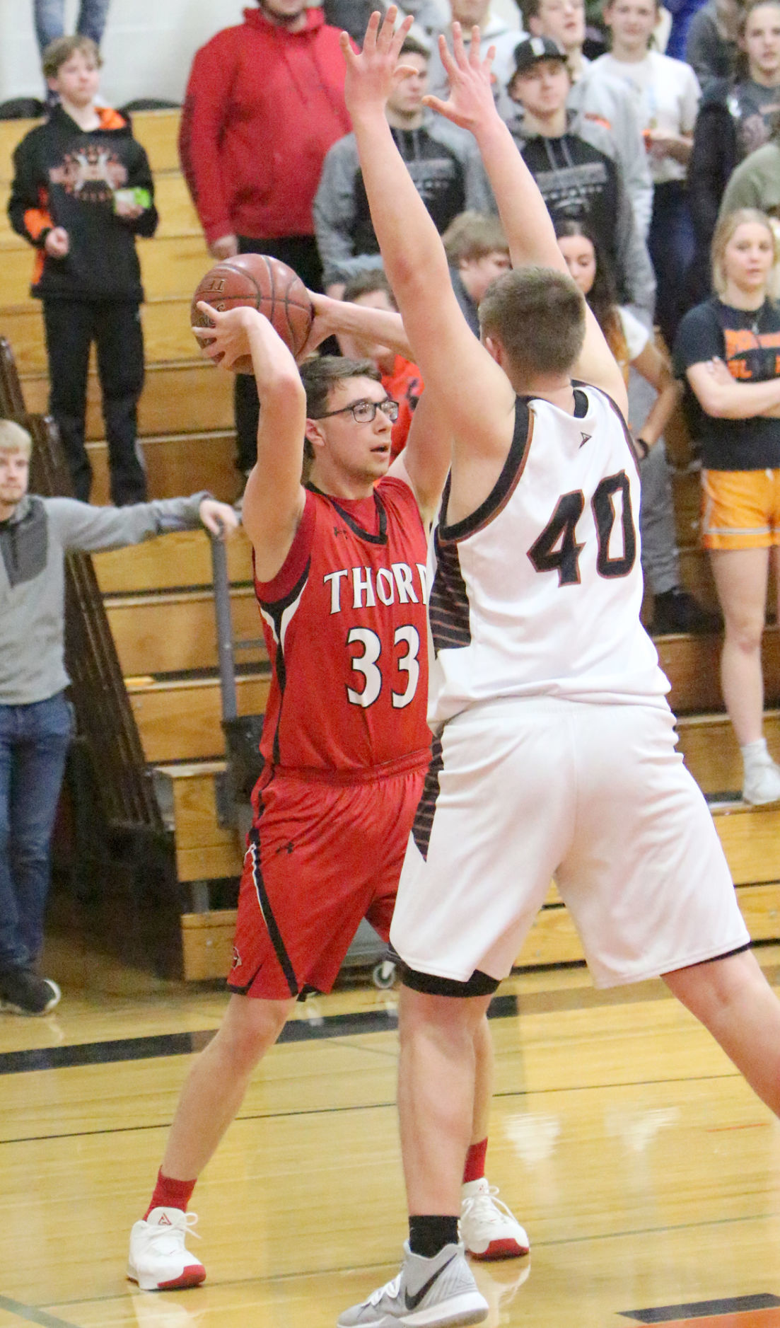 Thorp at Bloomer boys basketball 1-13-20